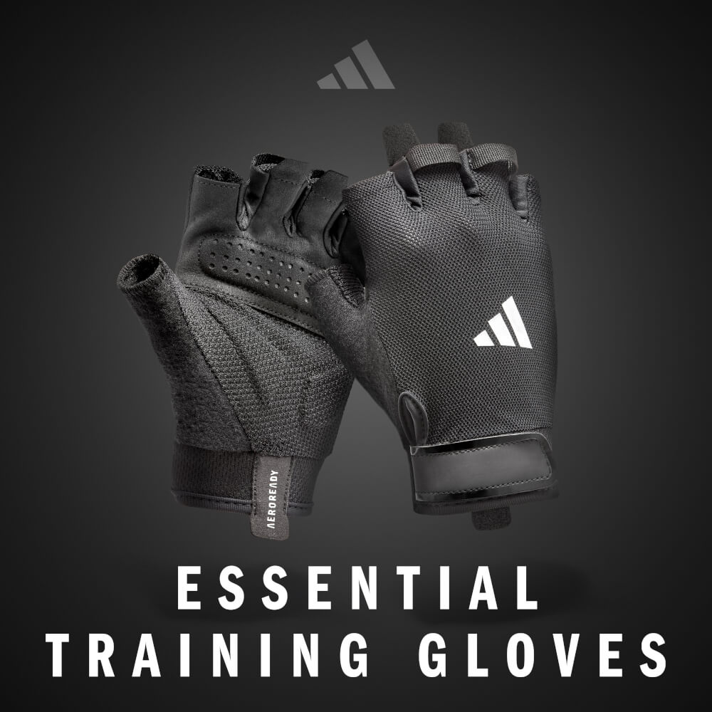  ถุงมือ Essential Training ADIDAS ADGB-15001WH สีขาว ไซส์ S